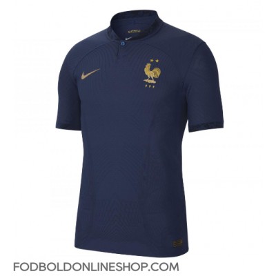Frankrig Kylian Mbappe #10 Hjemmebanetrøje VM 2022 Kortærmet